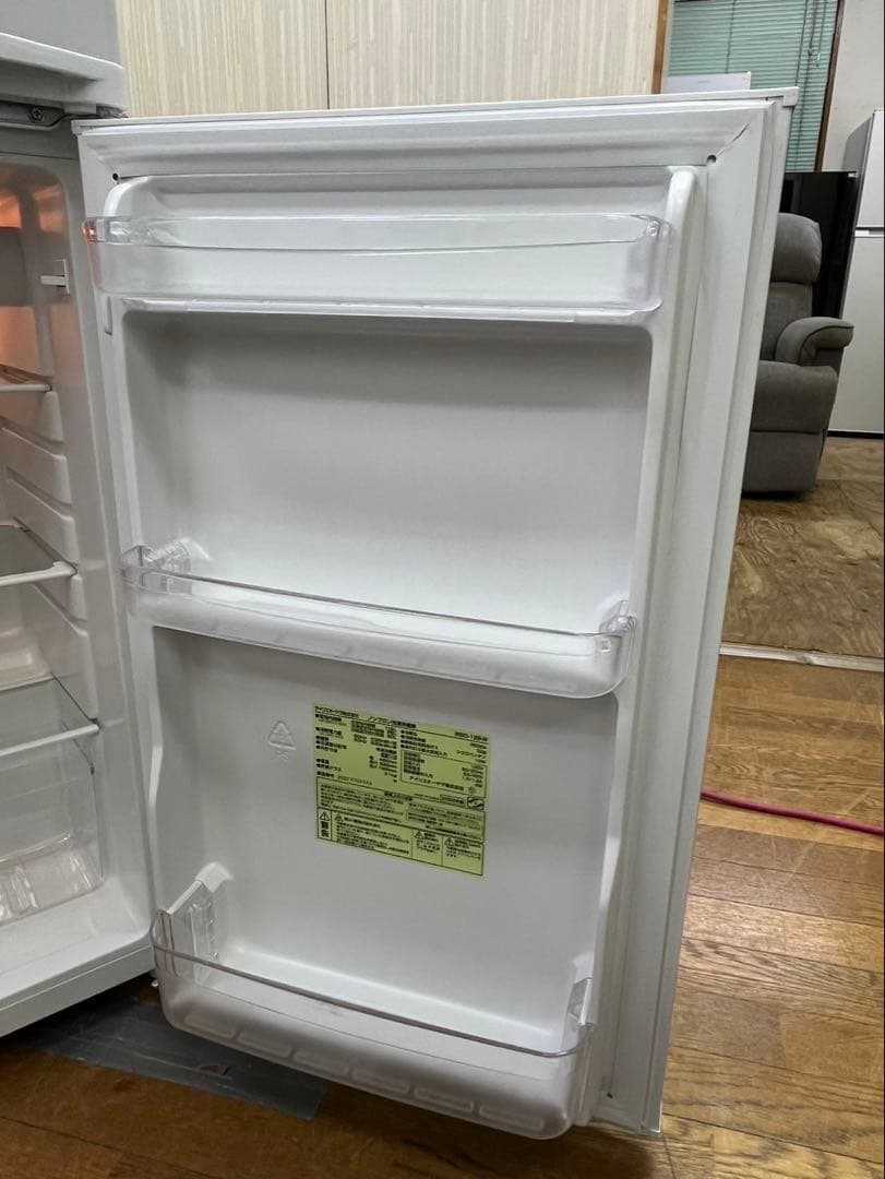 アイリスオーヤマ 2ドア 右開き 冷蔵庫 2022年 IRSD-12B-W