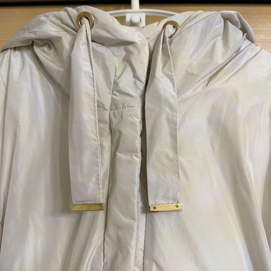 ♡MaxMara♡ リソフトリバーシブルダウンジャケット アイボリー