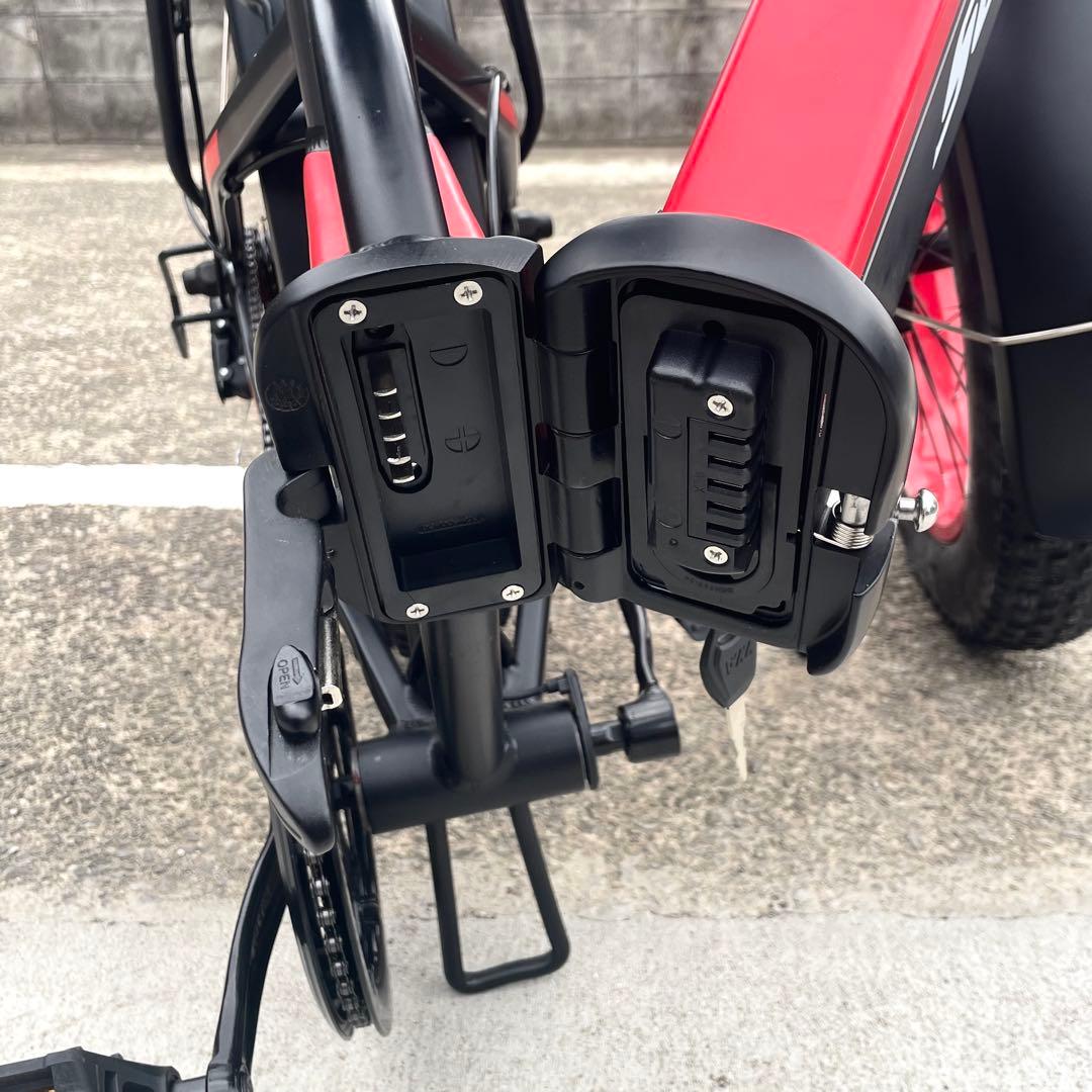 SUPIE 電動アシスト自転車 20インチ 折りたたみ　フルアシスト自転7段変速