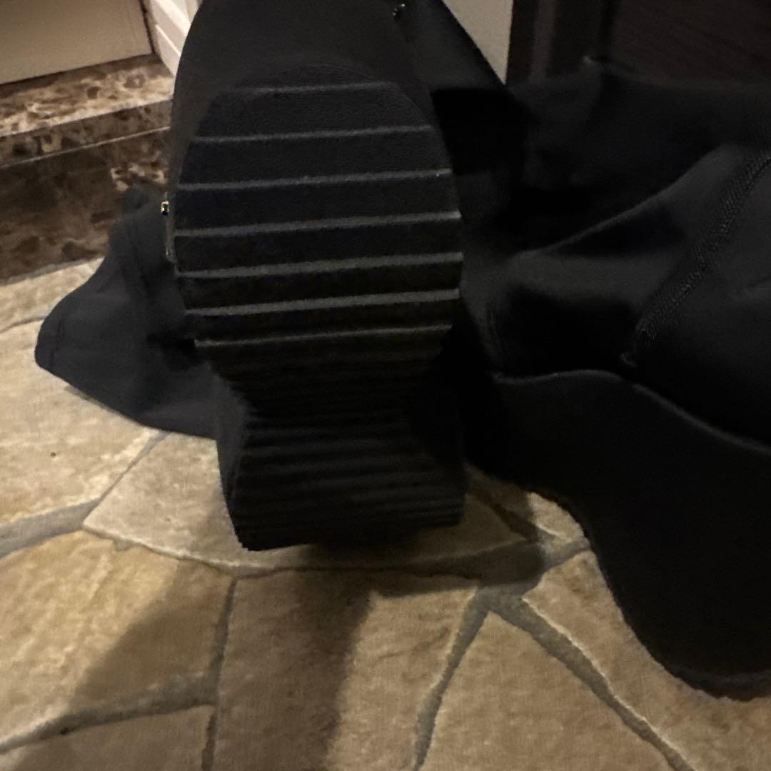 Yello ニーハイブーツ