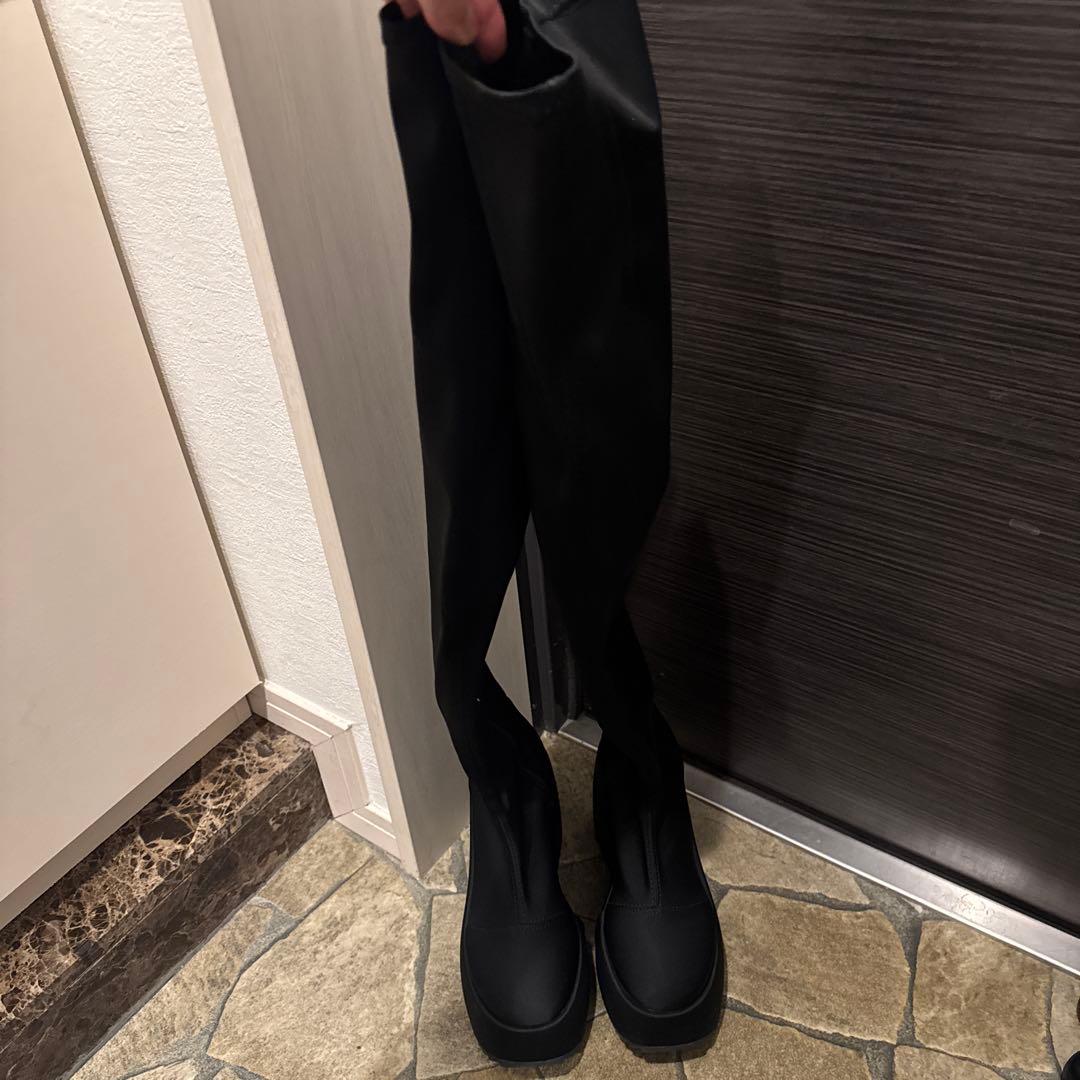 Yello ニーハイブーツ