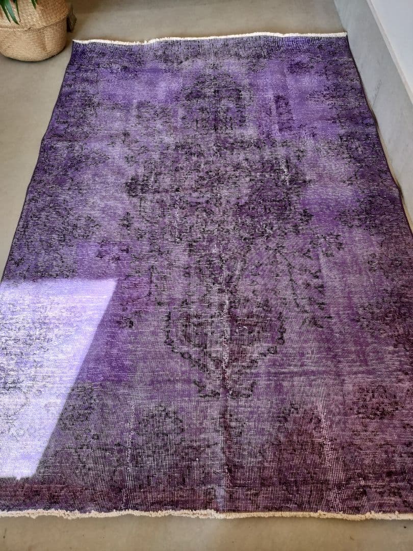 【D.Rin】大判/パープルのオーバーダイ　　No.579