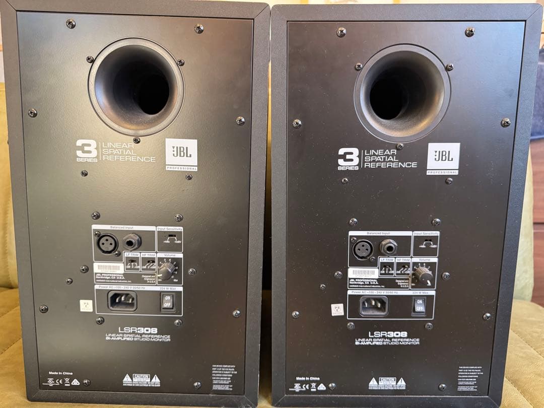 JBL PROFESSONAL LSR308 スタジオスピーカー2本