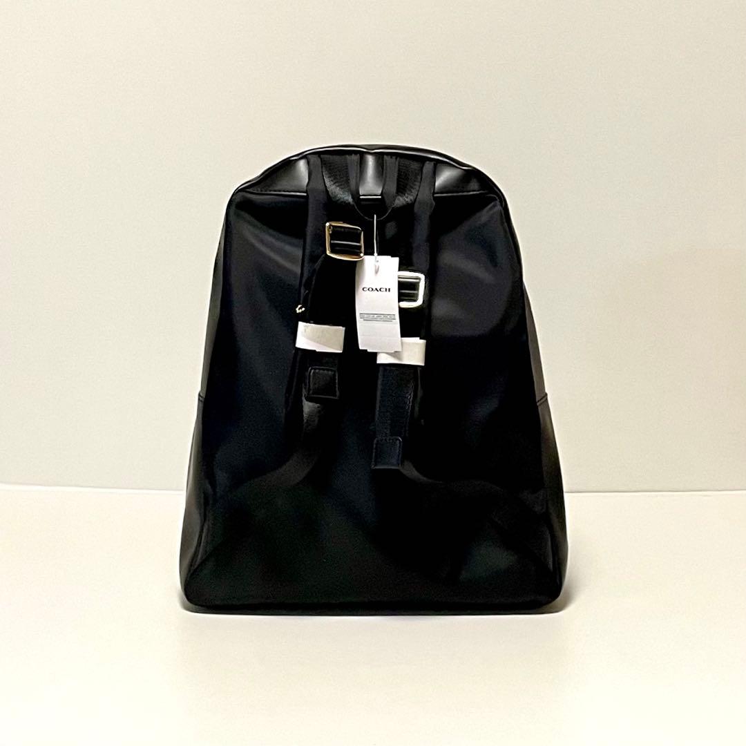新品　COACH リュック　ブラウン　　シグネチャー柄 F58314