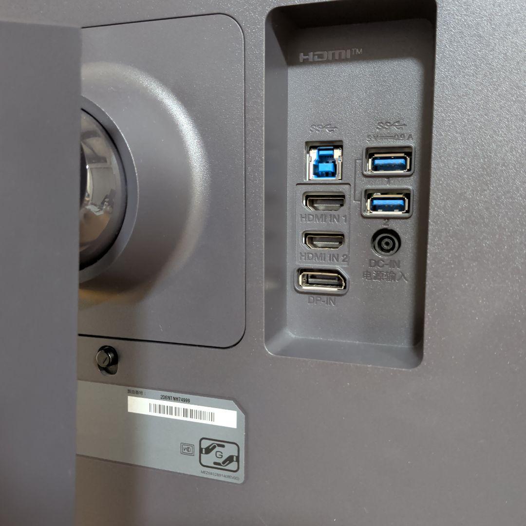 LG 32型 UltraGear 4K ゲーミングモニター 32GQ950-B