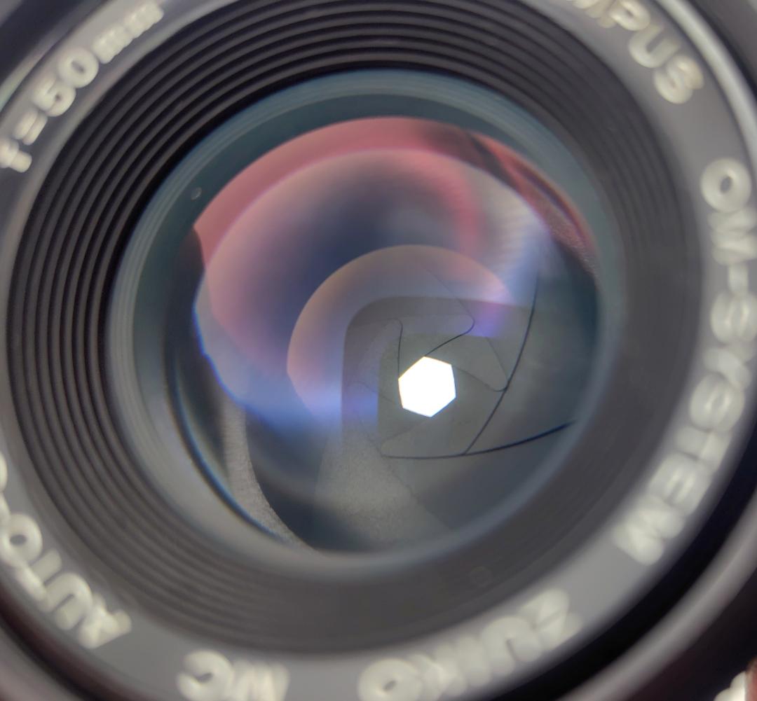 オリンパス OM-10 om-system ZUIKO MC 50mm f1.8