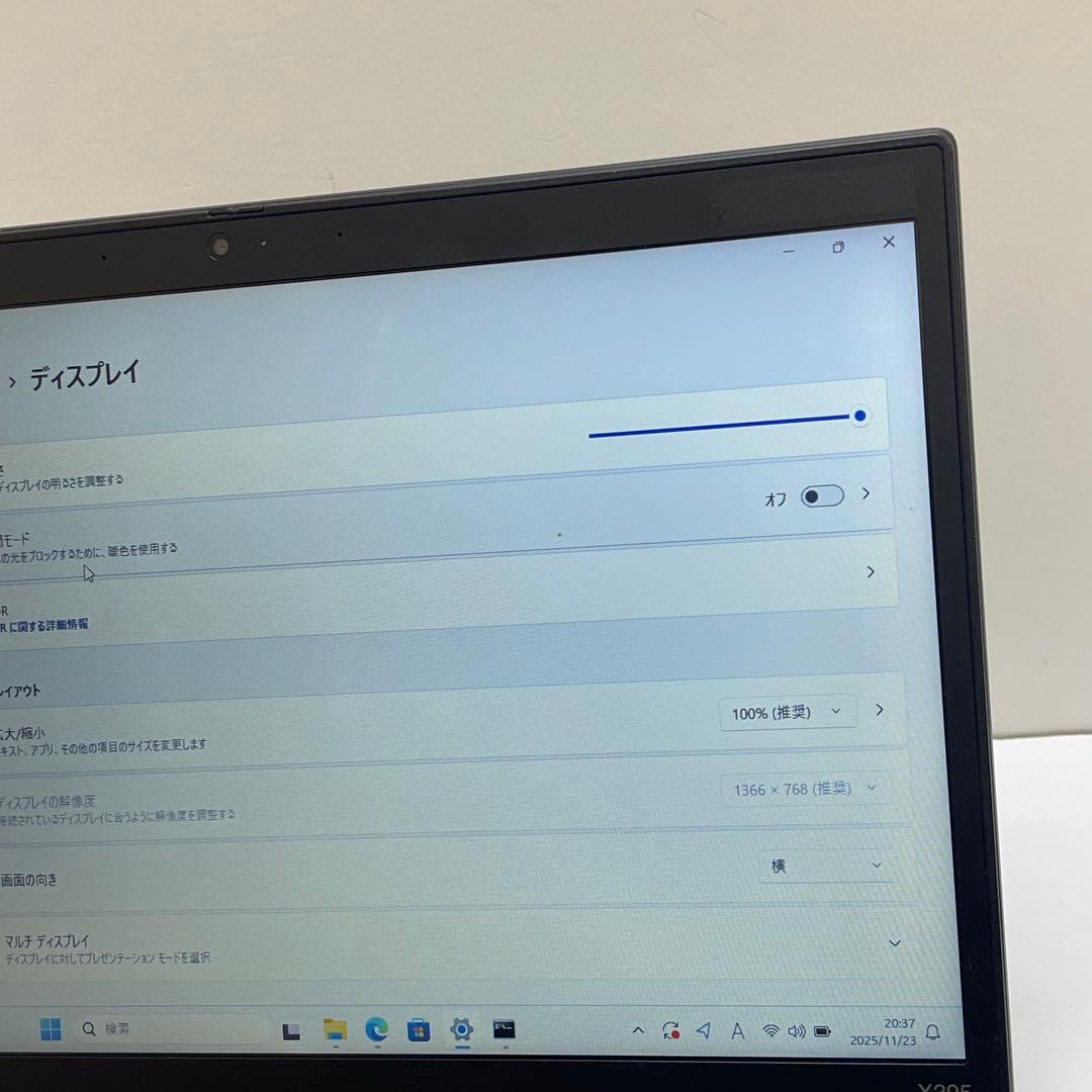 #494 レノボ ThinkPad X395 Ryzen 3 Pro 8GB