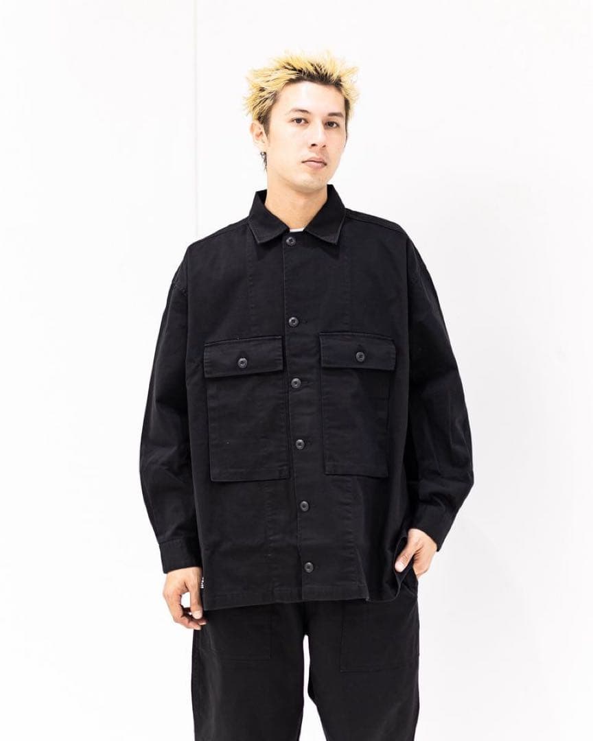 新品25,300円 フレッシュサービス ユーティリティ ファティーグ シャツ