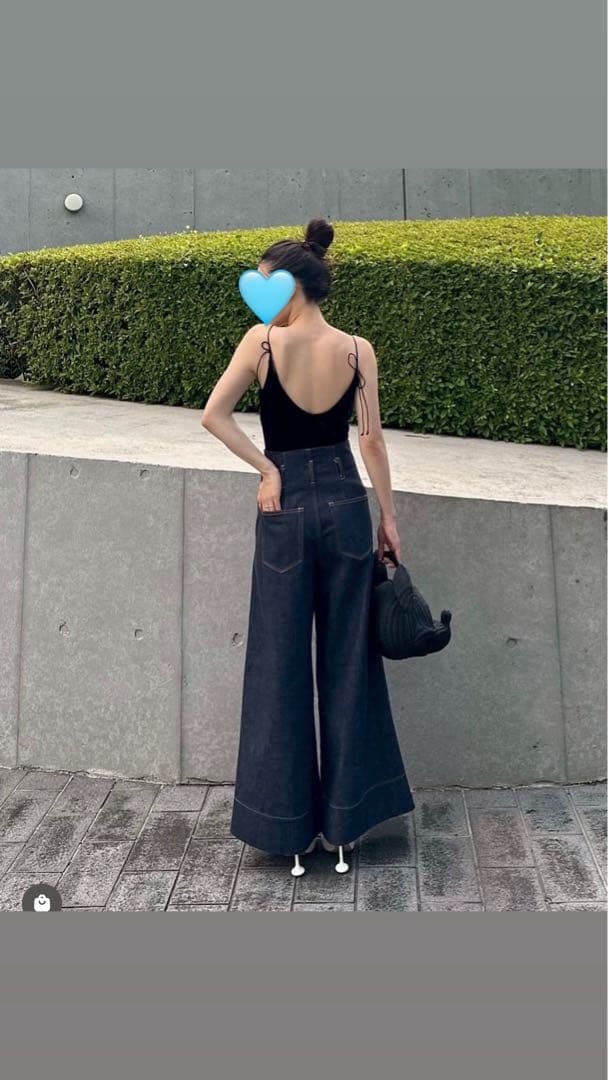 cygne ベロア　キャミソール