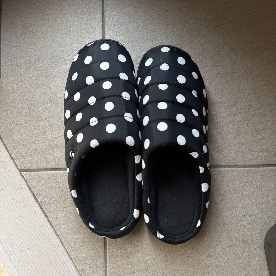 SUBU 水玉 スリッパ サンダル 24-25.5 サイズ1 ドット