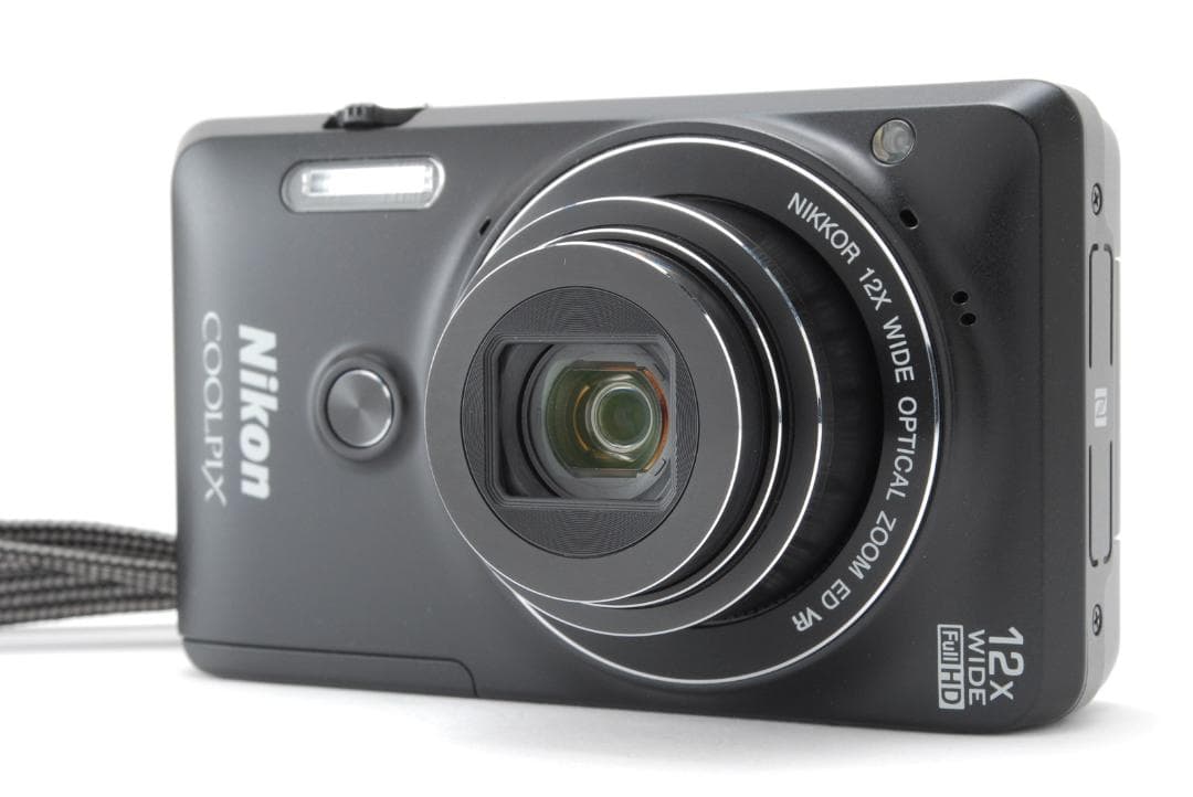 【箱付、実写例有】Nikon COOLPIX S6900 コンデジ 黒 ブラック