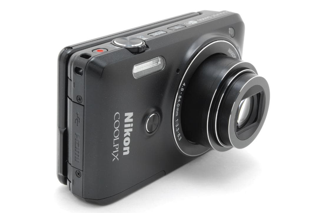 【箱付、実写例有】Nikon COOLPIX S6900 コンデジ 黒 ブラック