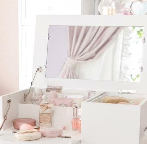 【新品】コスメワゴン　クリスタル調ハンドル ドレッサー　コスメ収納　アウトレット