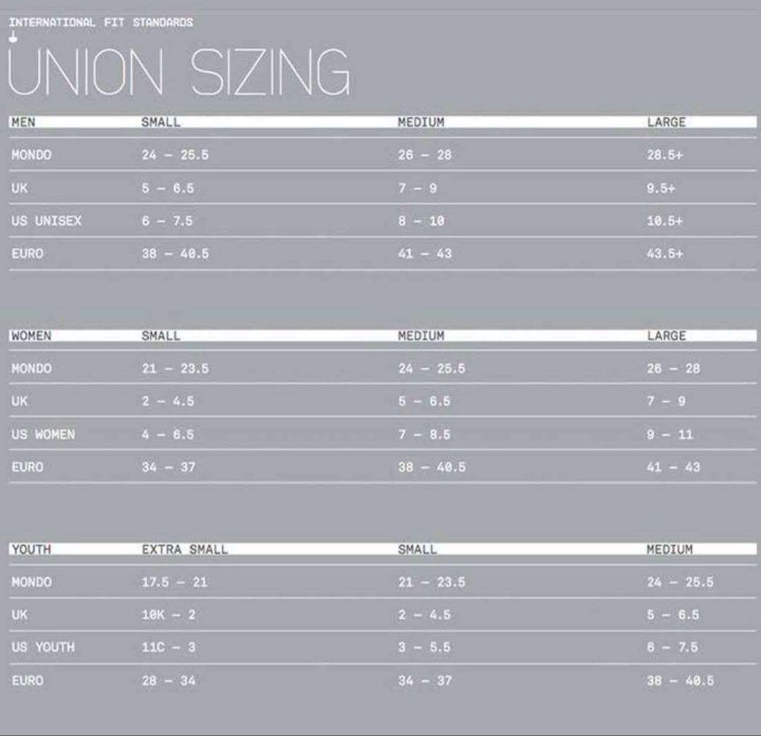 22/23 UNION CADET S ビンディング キッズ　ブラック 子供