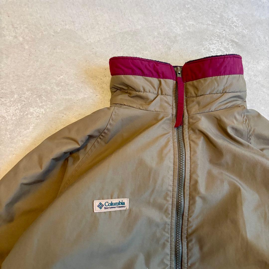 columbia 裏フリース　ナイロンジャケット