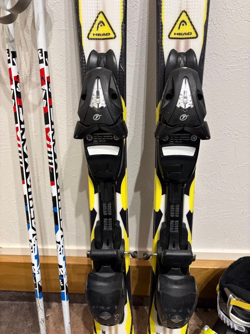 ★男の子用 4点セット メンテナンス.HOTWAX済★ atomic k2