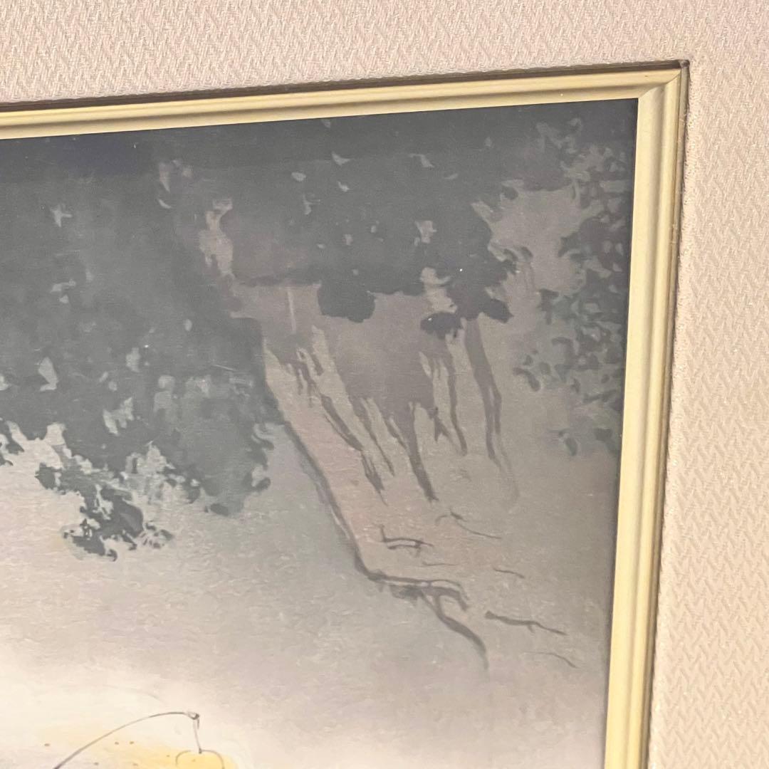 絵画　箱入り　工芸画　川合玉堂　鵜飼　風景画　芸術院会員　第33番