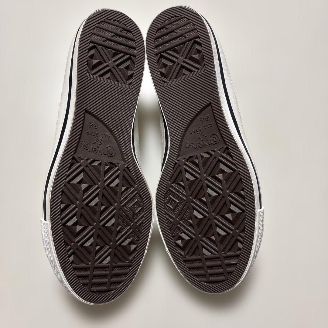 コンバース　ワンスター　Jホワイト/ブラック　27cm （8 1/2）レザー