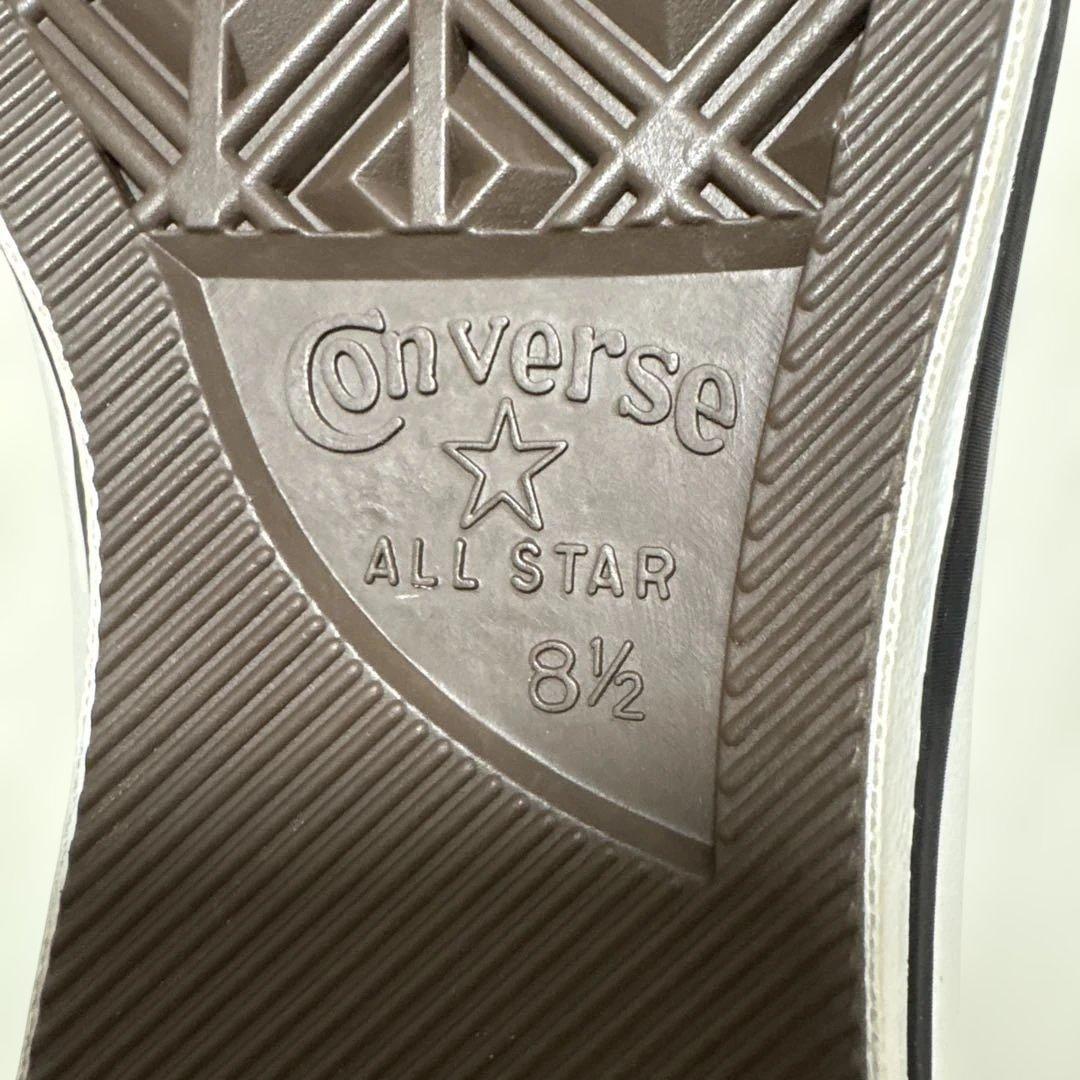 コンバース　ワンスター　Jホワイト/ブラック　27cm （8 1/2）レザー