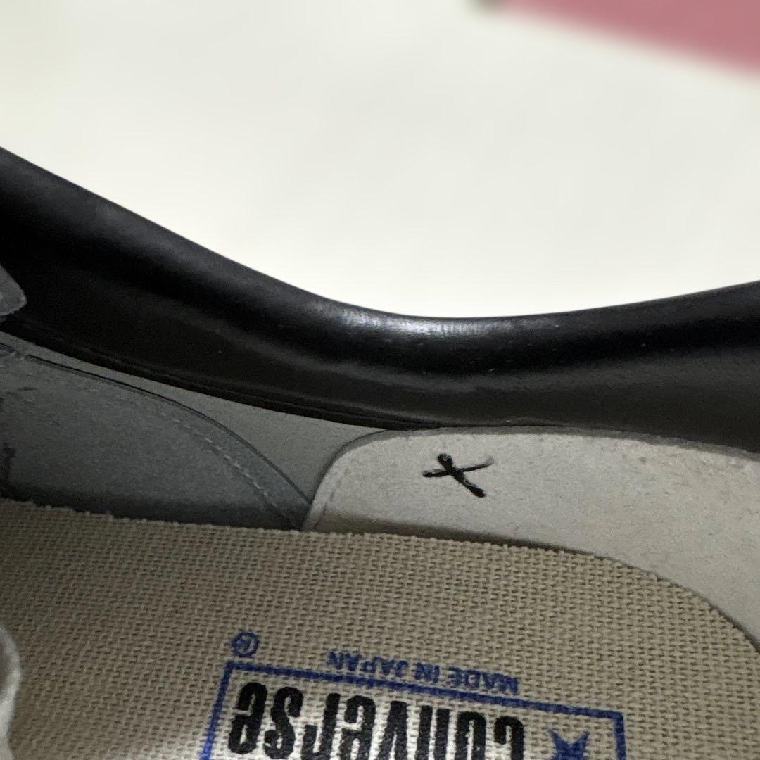 コンバース　ワンスター　Jホワイト/ブラック　27cm （8 1/2）レザー