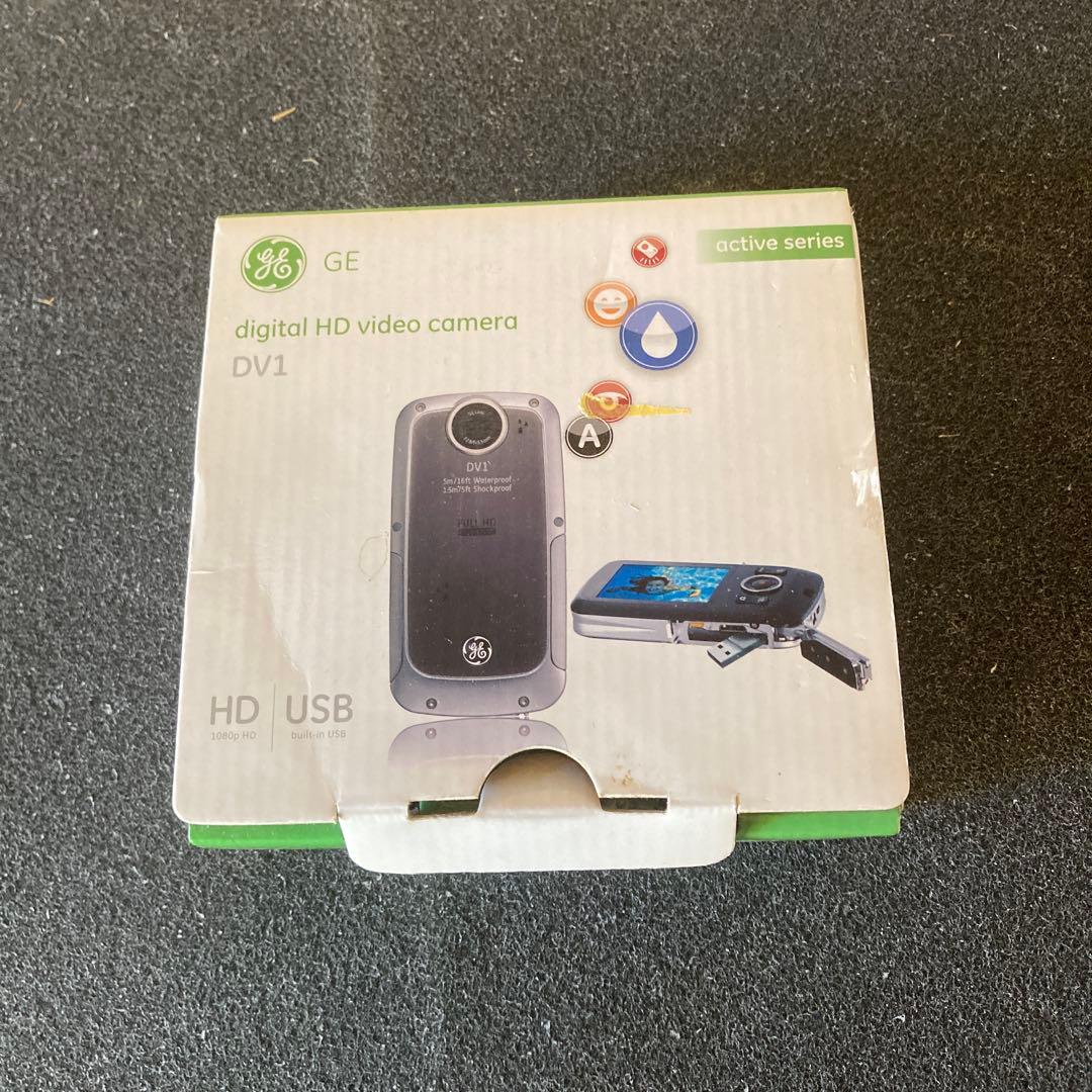 GE DV1 ビデオカメラ 本体 充電器付き