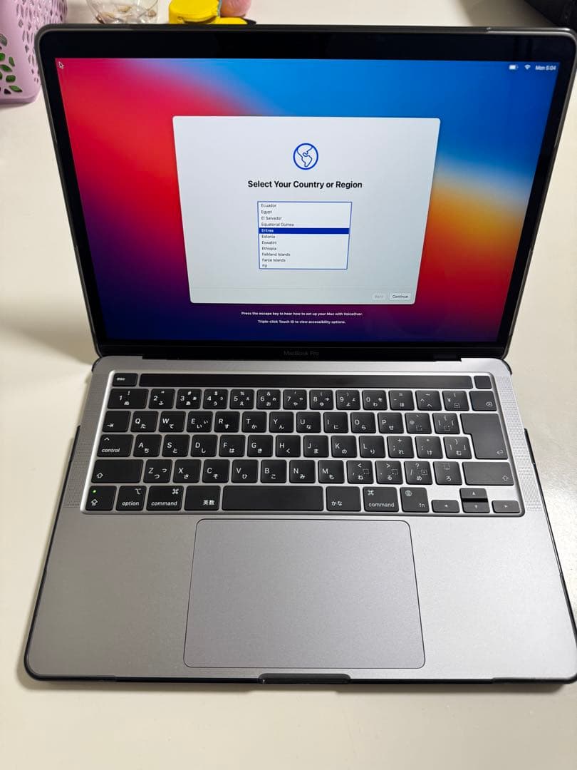 Apple MacBook Pro 13 M1 2020 バッテリー状態100%