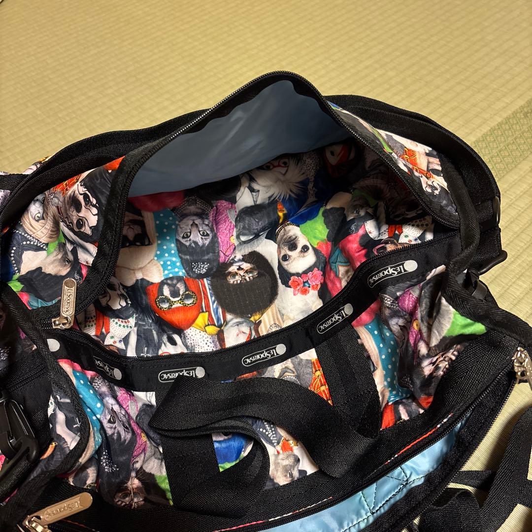 レスポートサック　ショルダーバッグ＆ボストンバッグ2点セット　ペッツロック柄