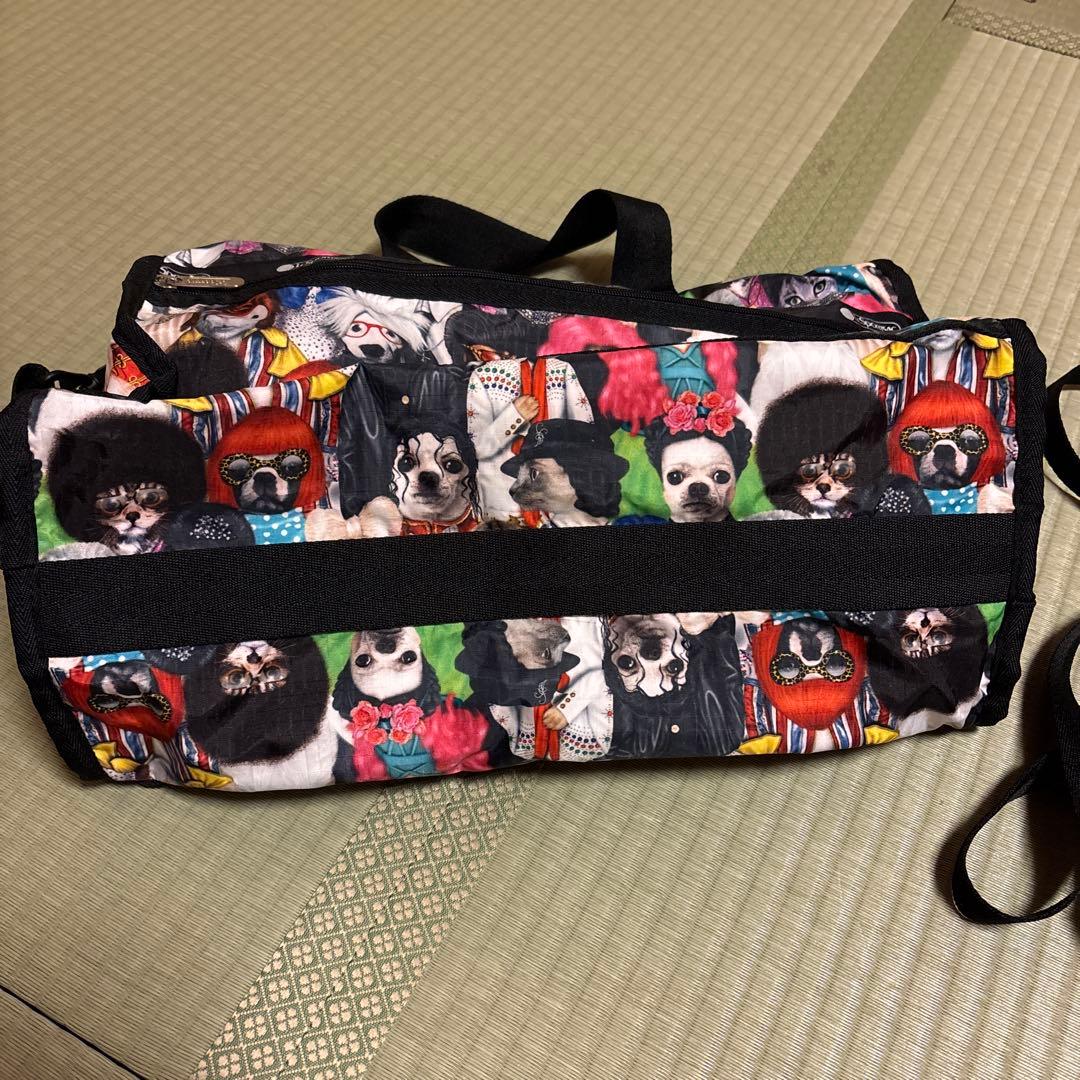 レスポートサック　ショルダーバッグ＆ボストンバッグ2点セット　ペッツロック柄