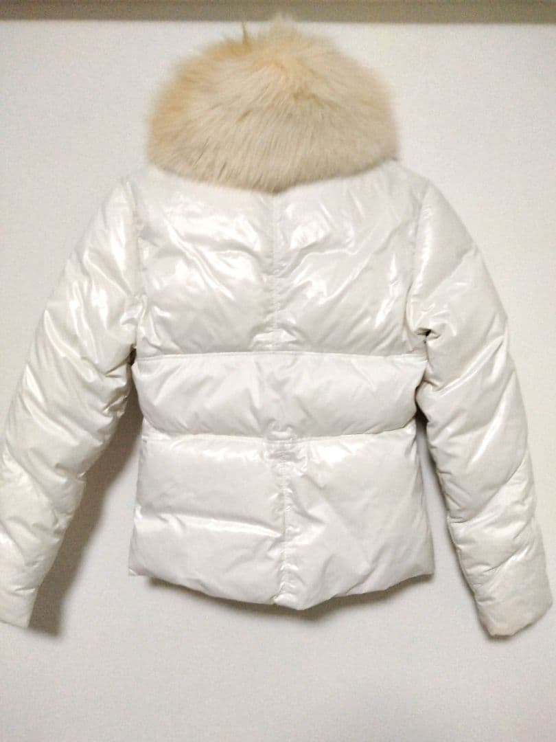 美品 モンクレール ホワイト　ダウンジャケット サイズ0