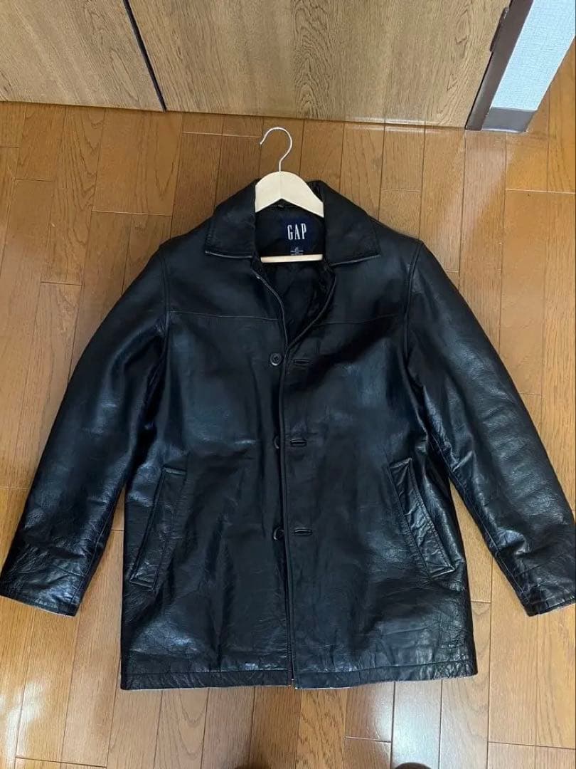 GAP レザーコート　カーコート　xs