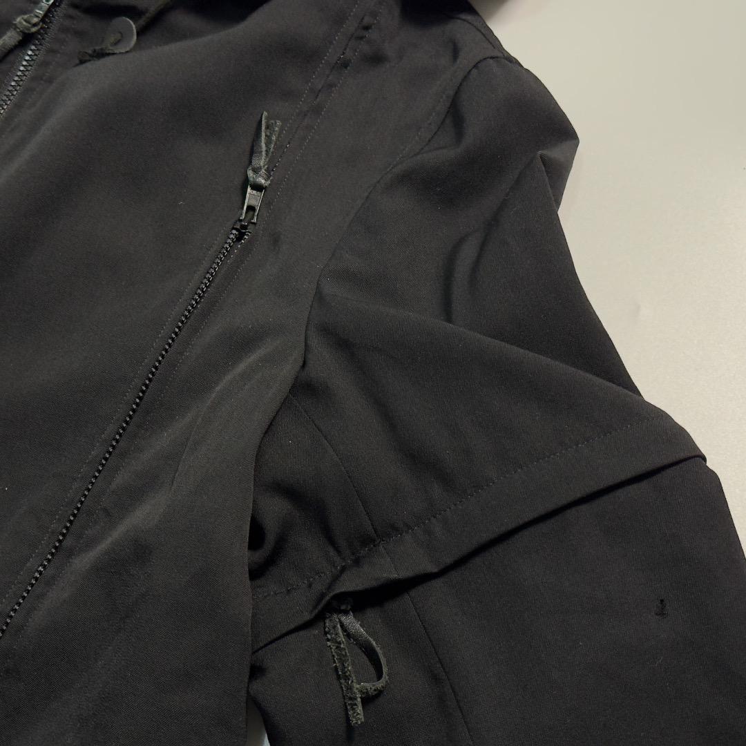 ヨウジヤマモト プールオム 黒 フード付きジャケット アーカイブ