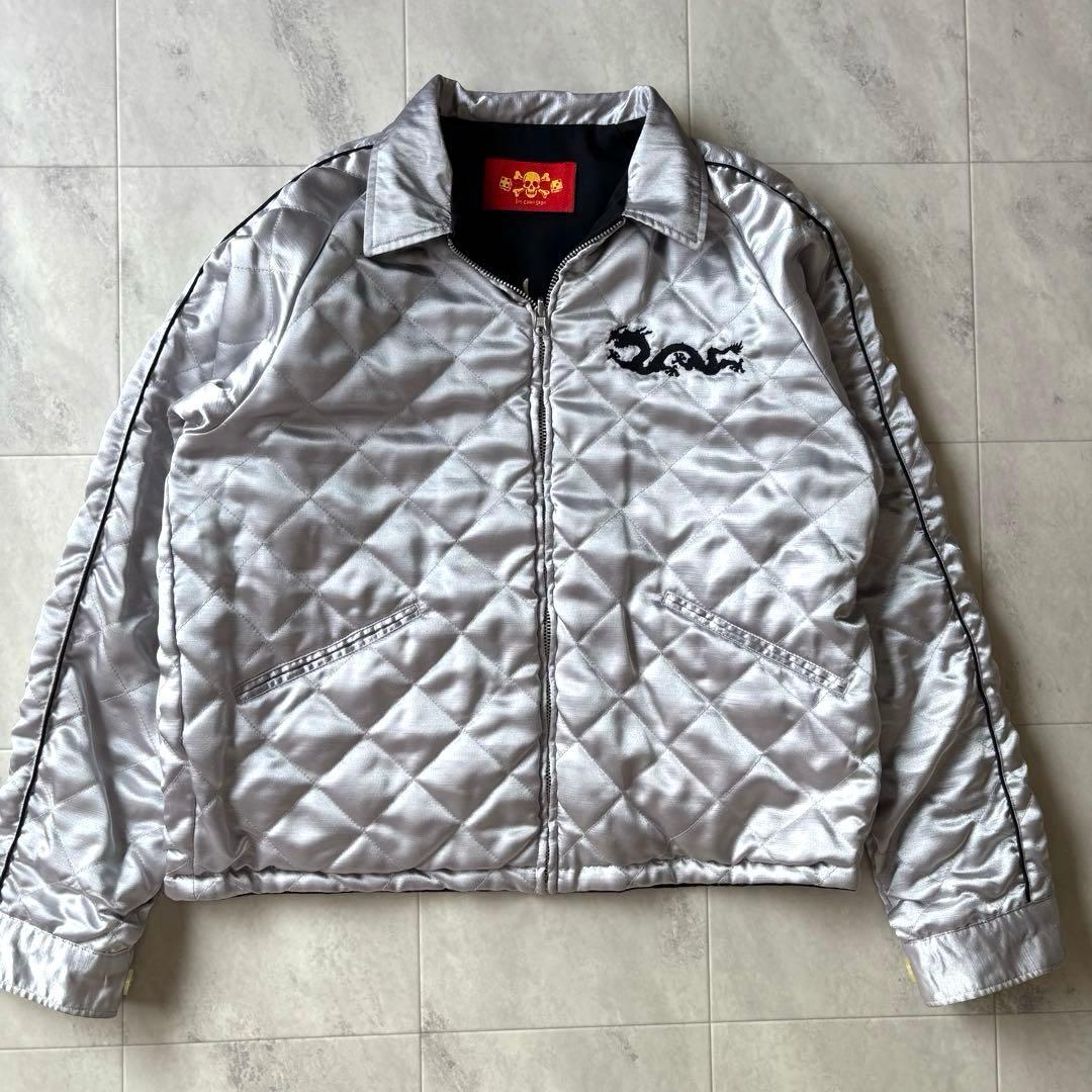 【超希少】クリームソーダ ベトジャン リーゼントドラゴン リバーシブル 襟付 L