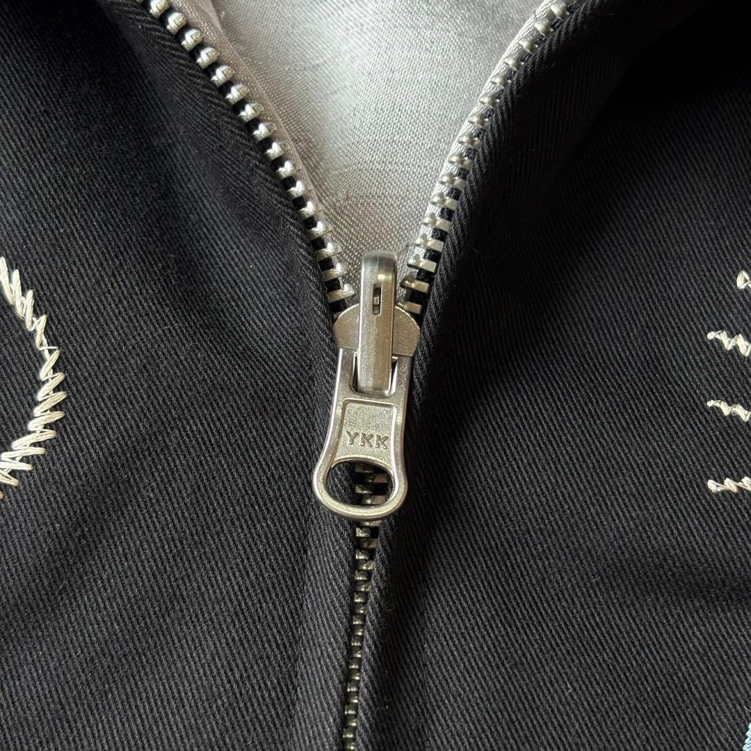 【超希少】クリームソーダ ベトジャン リーゼントドラゴン リバーシブル 襟付 L