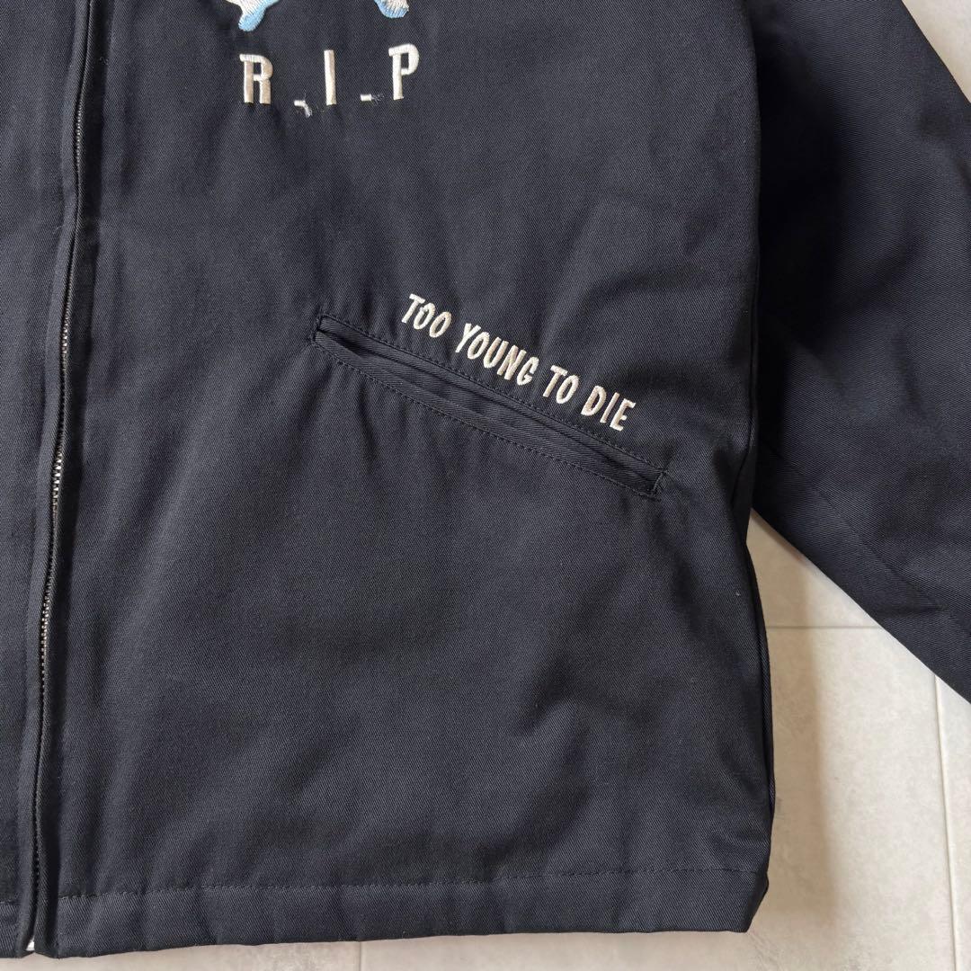 【超希少】クリームソーダ ベトジャン リーゼントドラゴン リバーシブル 襟付 L