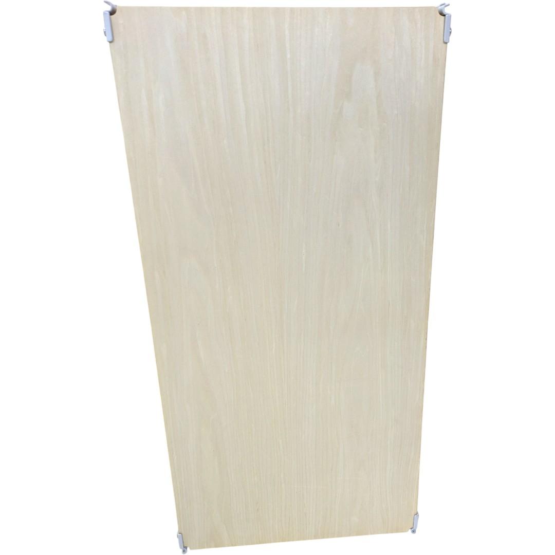 訳あり 無印良品 ステンレスユニットシェルフ オーク材棚セット ワイド・中