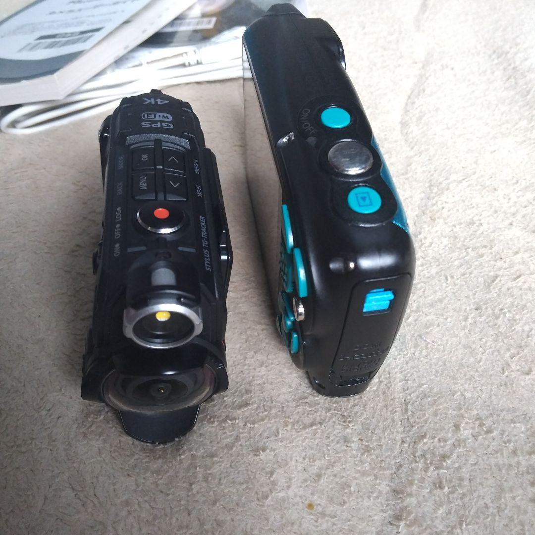 ⭕️２台セット♥️動作品♥️キャノンD20♥️オリンパスTGトラッカー⭕️箱付き