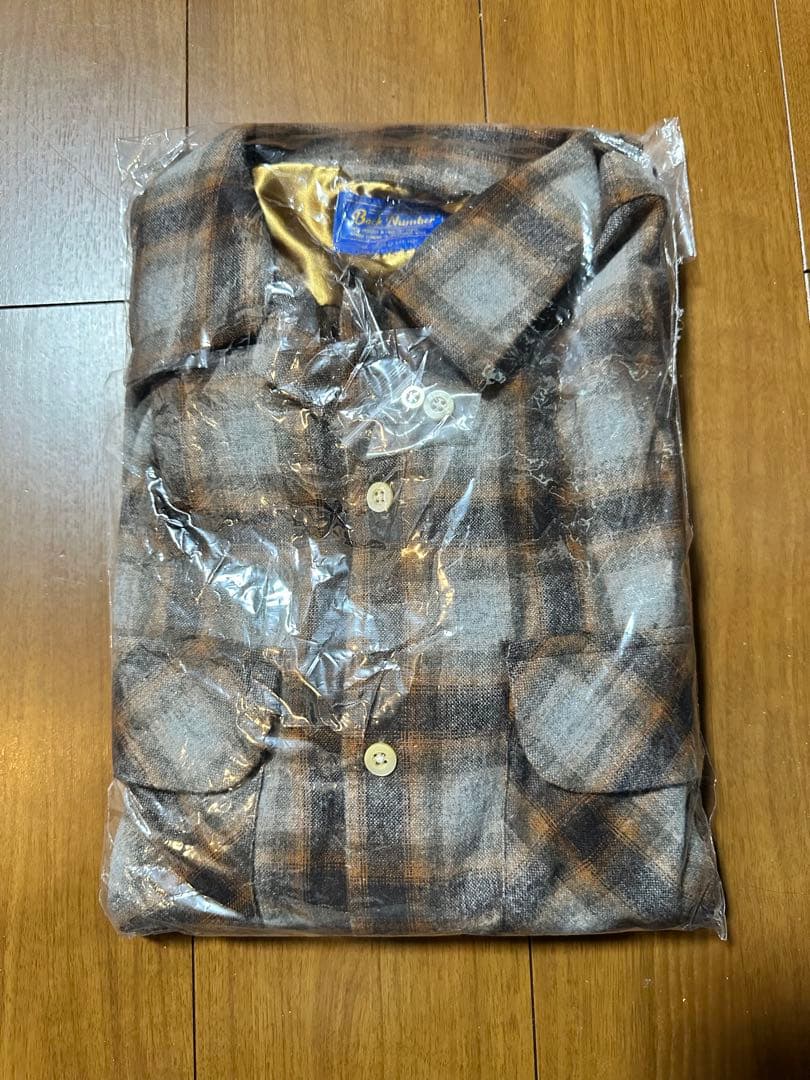 チ*ー様 FJ監修　ボードシャツ　オンブレチェック 長袖　L