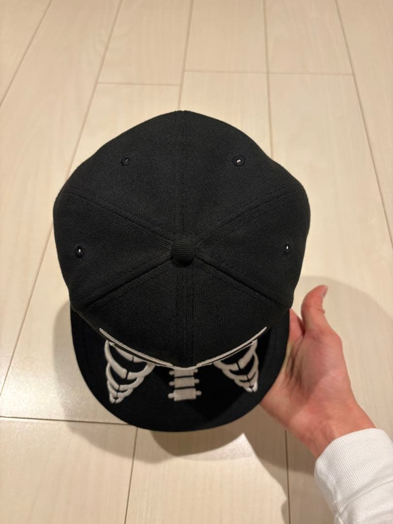 帽子 supreme bones box logo new era cap
