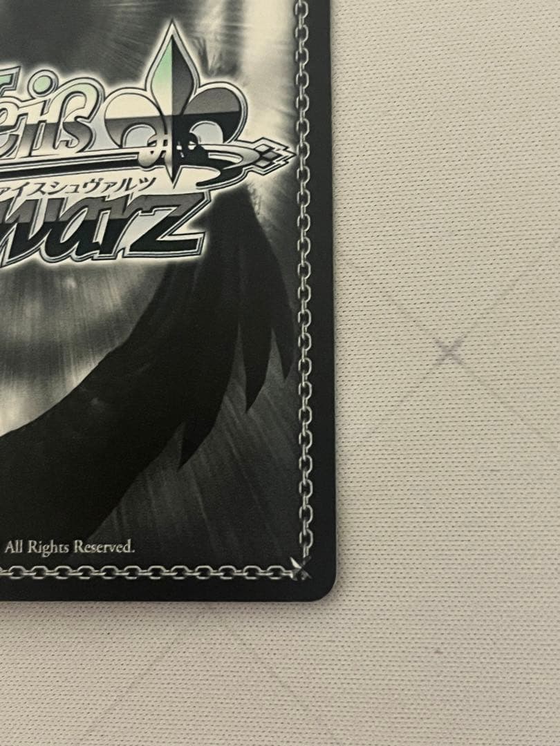 ws ヴァイスシュヴァルツ　無窮の献身 アルベド sp サイン