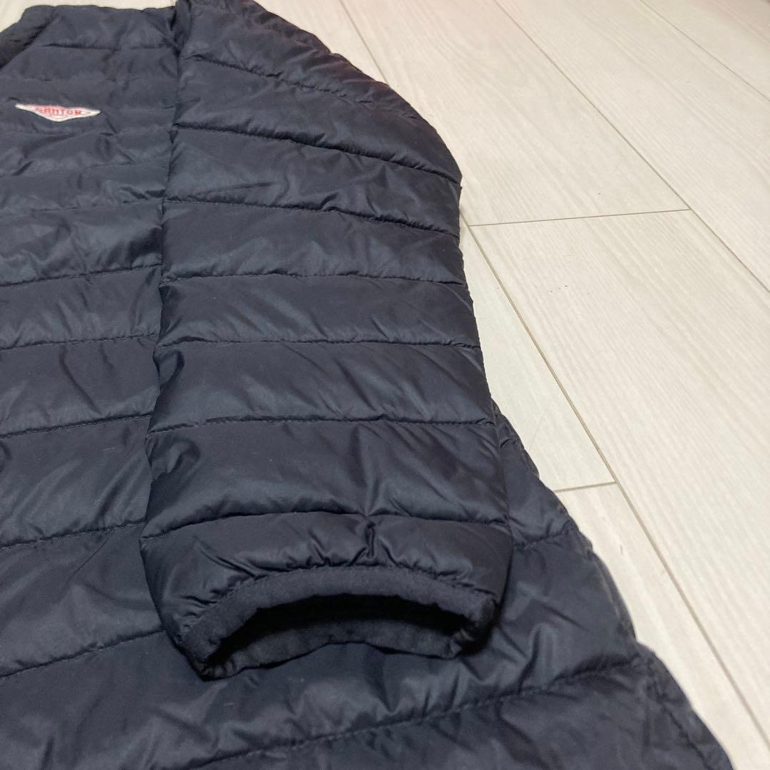 ダントン　インナーダウン コート　ダウンジャケット　36 ブラック