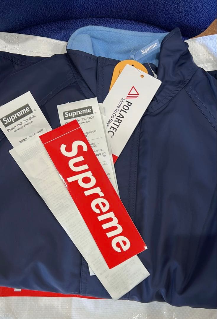 ジャケット・アウター Supreme Polartec Reversible Track Jacket