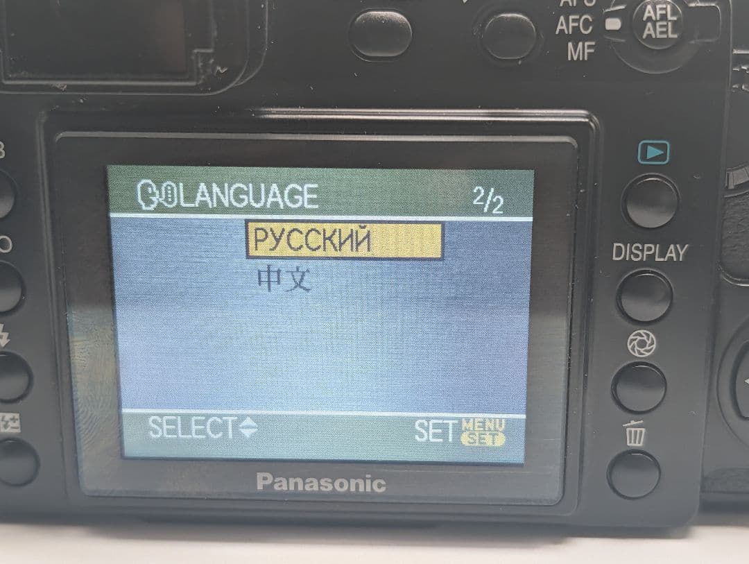 Panasonic LUMIX DMC-L1 一眼カメラ 本体と付属品