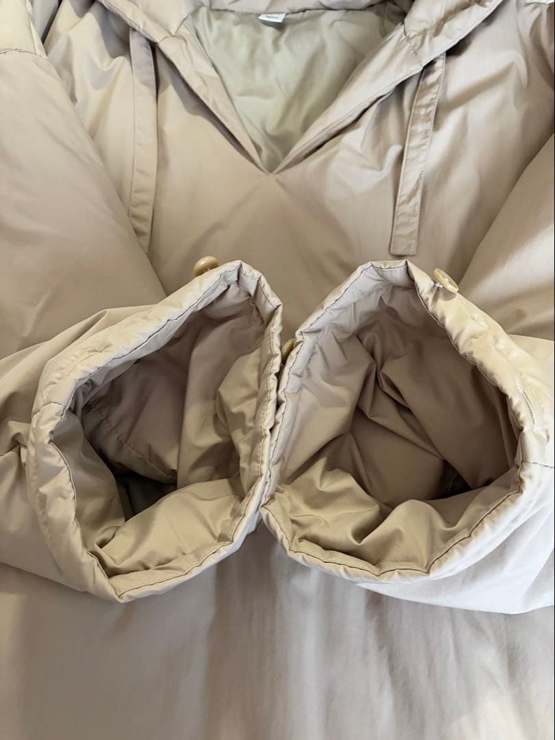 【ザハイライツthehighlights】オーバー　ベージュ　1