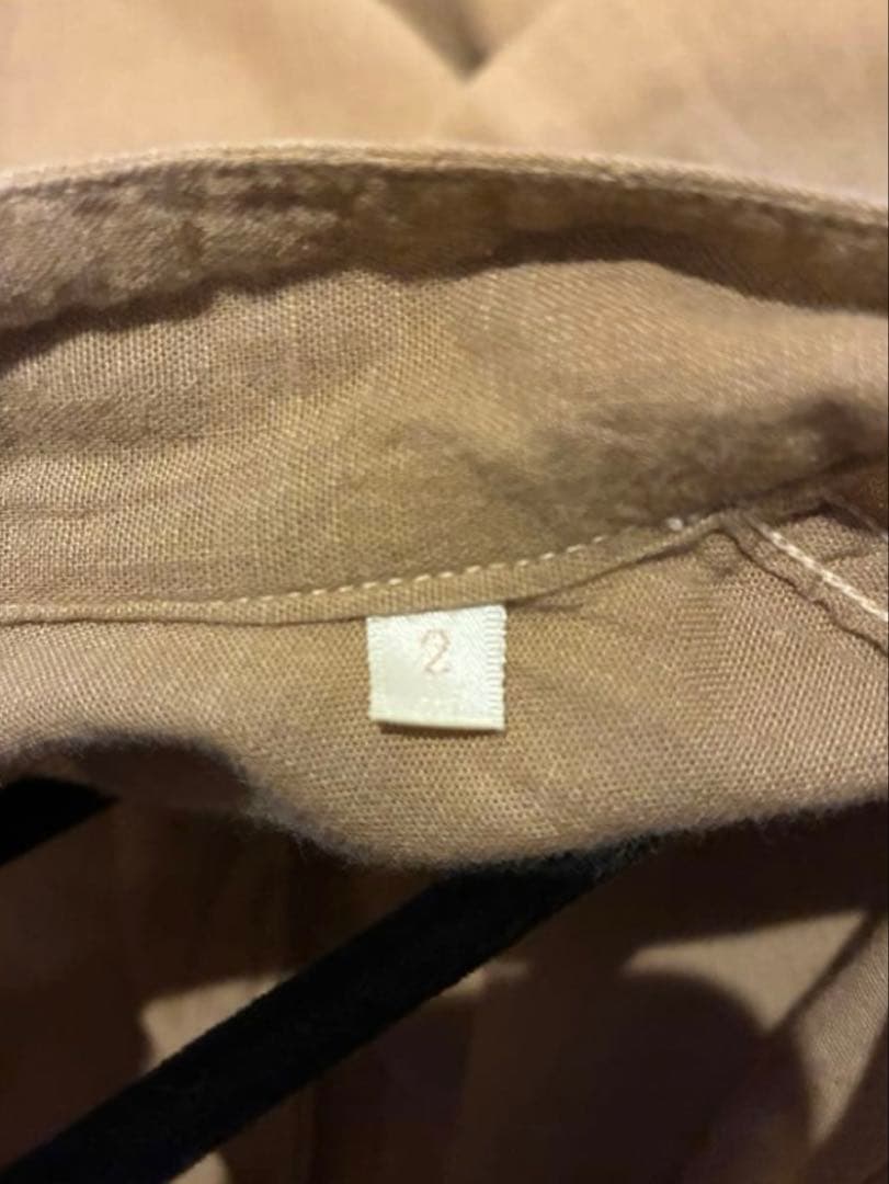 サイズ2 COMOLI 20SS ベタシャンプルオーバーシャツ