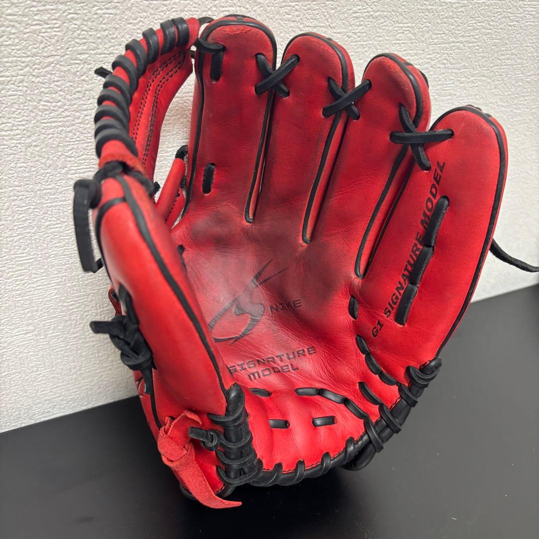 ナイキ 岩村モデル シグネチャーモデル 型良 即戦力 軟式 内野手用グローブ