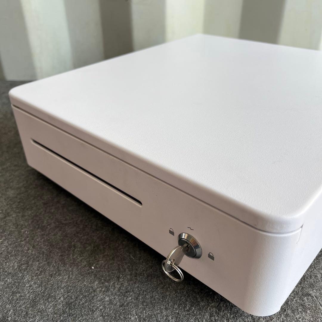 B20美品✨　スター精密 レシートプリンター ホワイト　キャッシュドロア 店舗