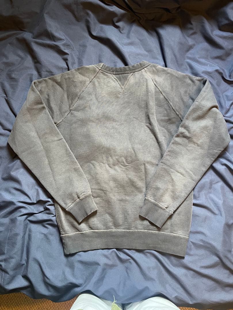 RRL / フレンチ テリー クルーネック (Black Indigo)