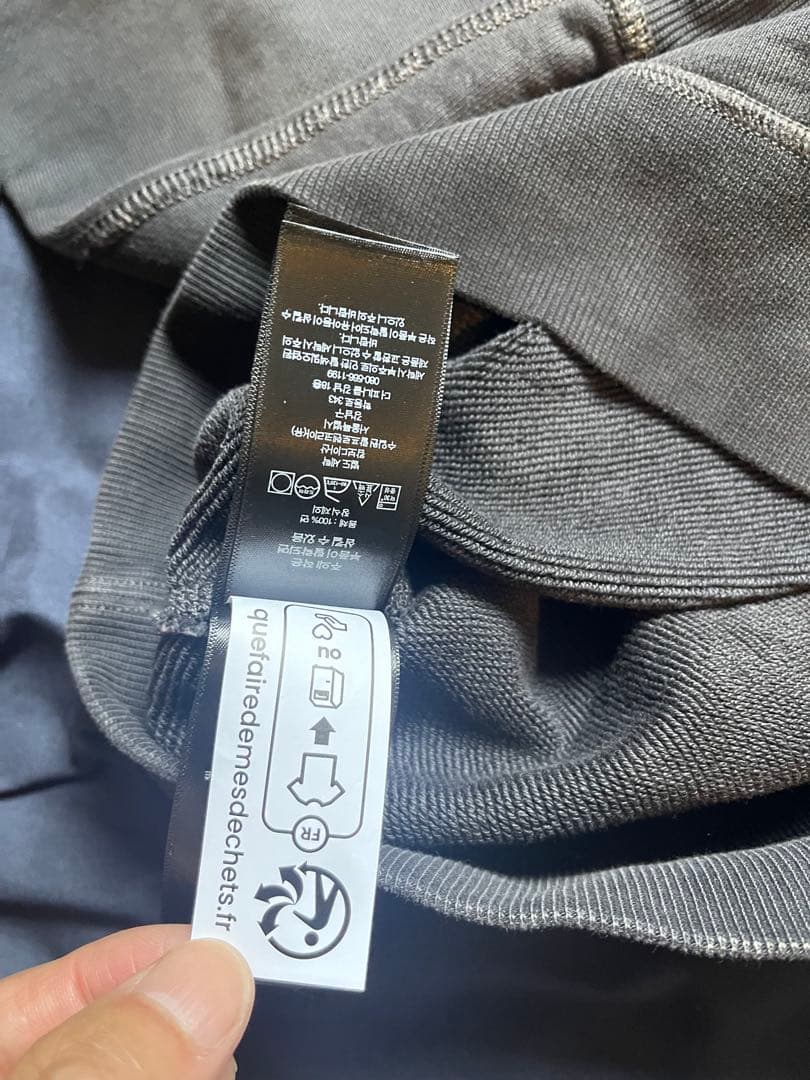 RRL / フレンチ テリー クルーネック (Black Indigo)