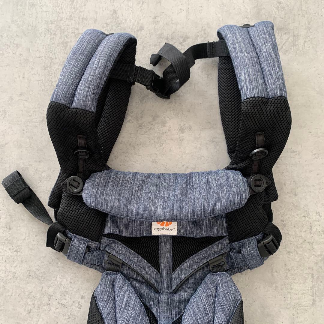 エルゴベビー オムニ360クールエア インディゴ メッシュ抱っこ紐
