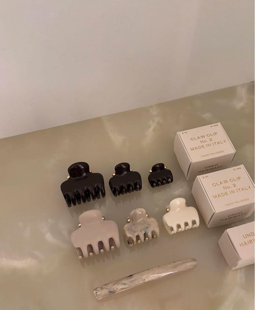 【新品未使用 箱付き】UNDO HAIRWARE / BARETTE